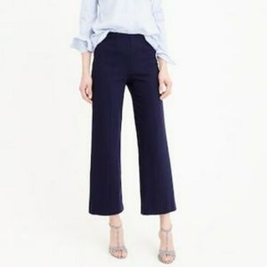 Jcrew navy cropped chinos
